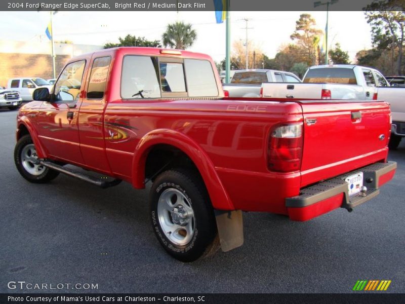 Bright Red / Medium Dark Flint 2004 Ford Ranger Edge SuperCab