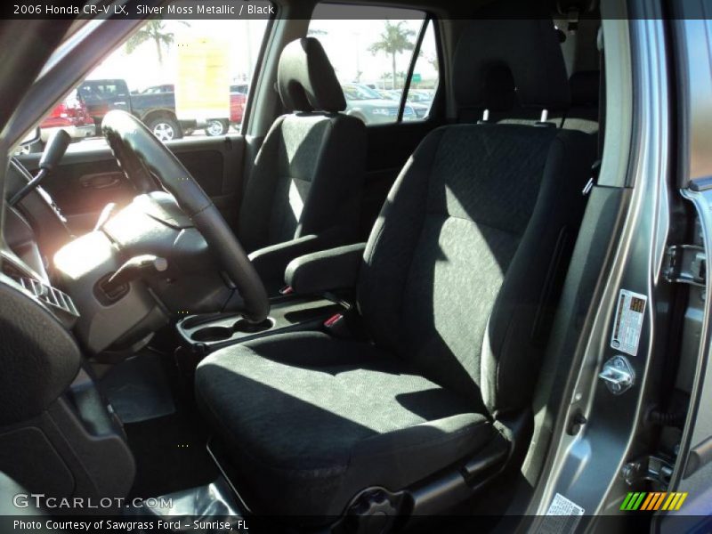 Silver Moss Metallic / Black 2006 Honda CR-V LX