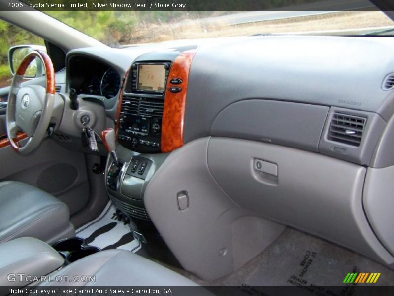 Silver Shadow Pearl / Stone Gray 2006 Toyota Sienna Limited