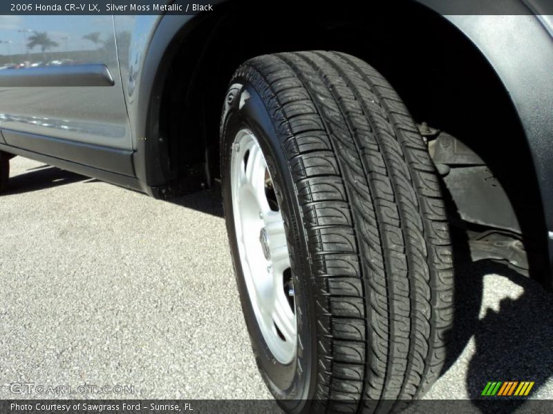 Silver Moss Metallic / Black 2006 Honda CR-V LX