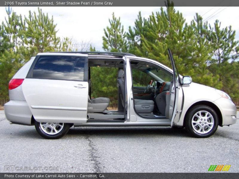 Silver Shadow Pearl / Stone Gray 2006 Toyota Sienna Limited