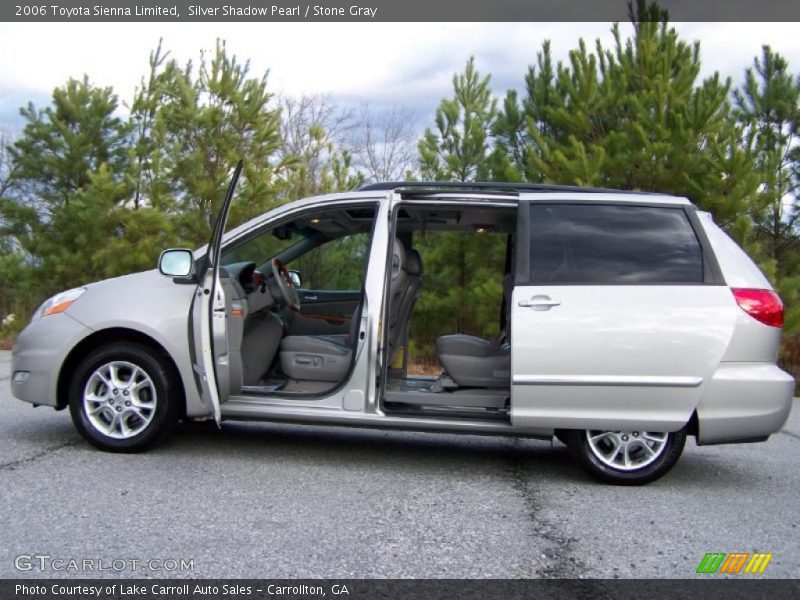 Silver Shadow Pearl / Stone Gray 2006 Toyota Sienna Limited