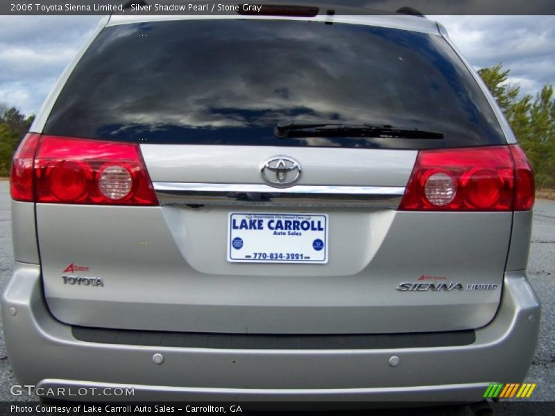 Silver Shadow Pearl / Stone Gray 2006 Toyota Sienna Limited