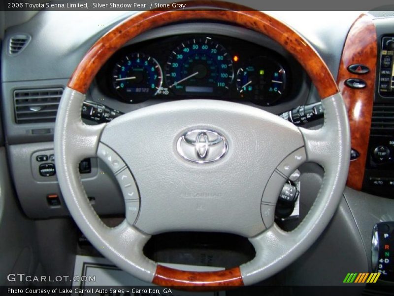 Silver Shadow Pearl / Stone Gray 2006 Toyota Sienna Limited
