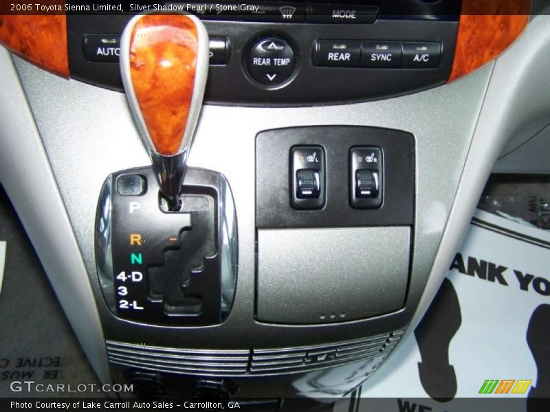 Silver Shadow Pearl / Stone Gray 2006 Toyota Sienna Limited