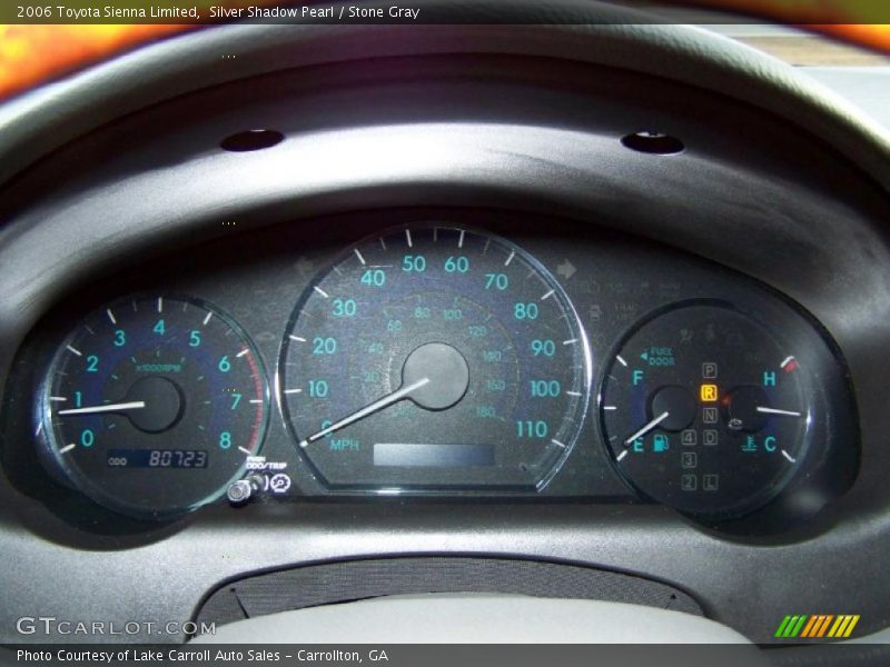 Silver Shadow Pearl / Stone Gray 2006 Toyota Sienna Limited