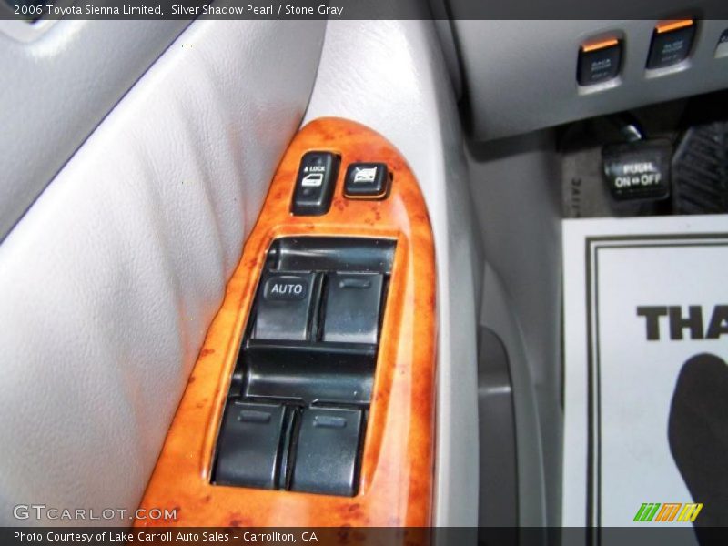 Silver Shadow Pearl / Stone Gray 2006 Toyota Sienna Limited
