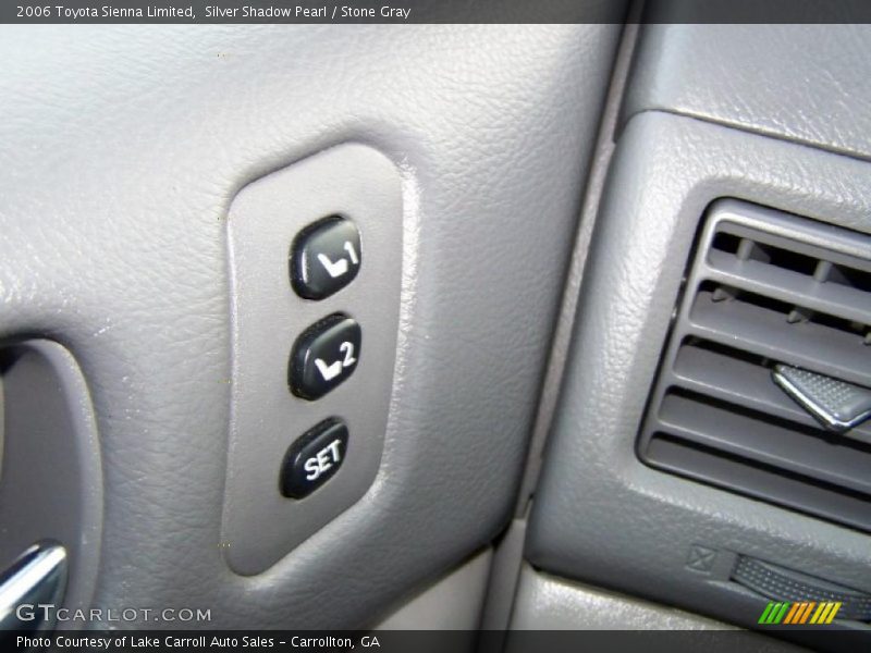 Silver Shadow Pearl / Stone Gray 2006 Toyota Sienna Limited