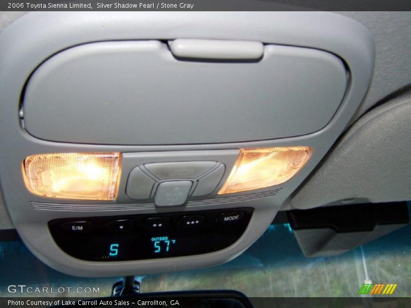 Silver Shadow Pearl / Stone Gray 2006 Toyota Sienna Limited