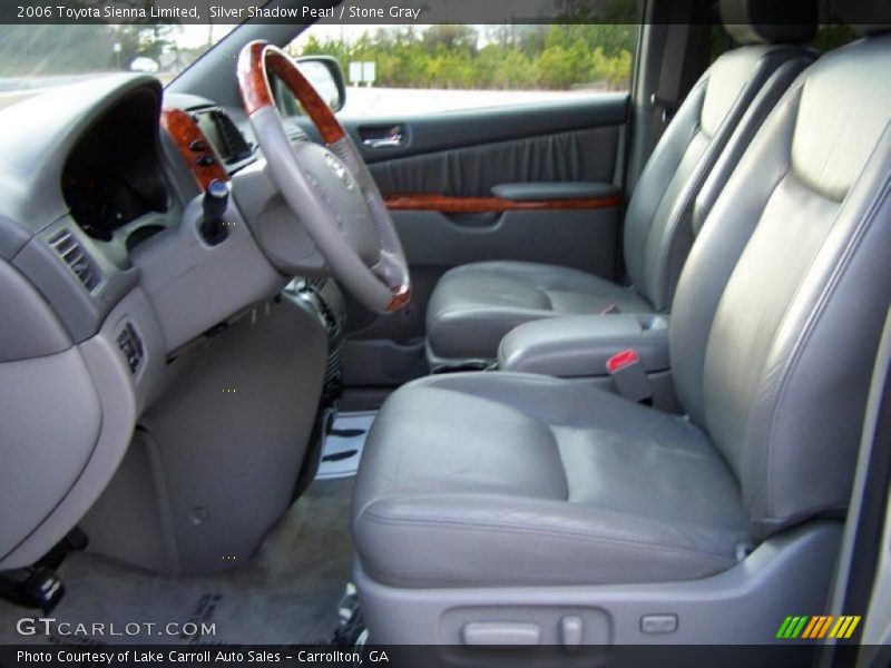 Silver Shadow Pearl / Stone Gray 2006 Toyota Sienna Limited