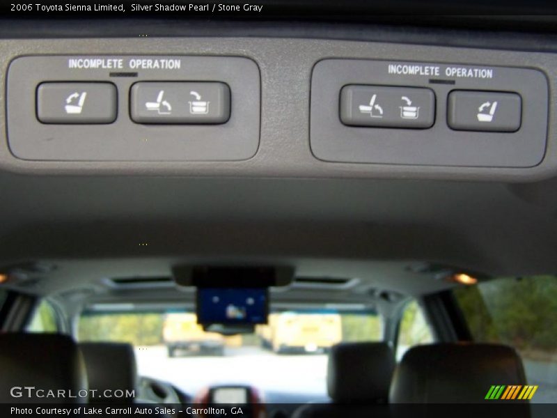 Silver Shadow Pearl / Stone Gray 2006 Toyota Sienna Limited