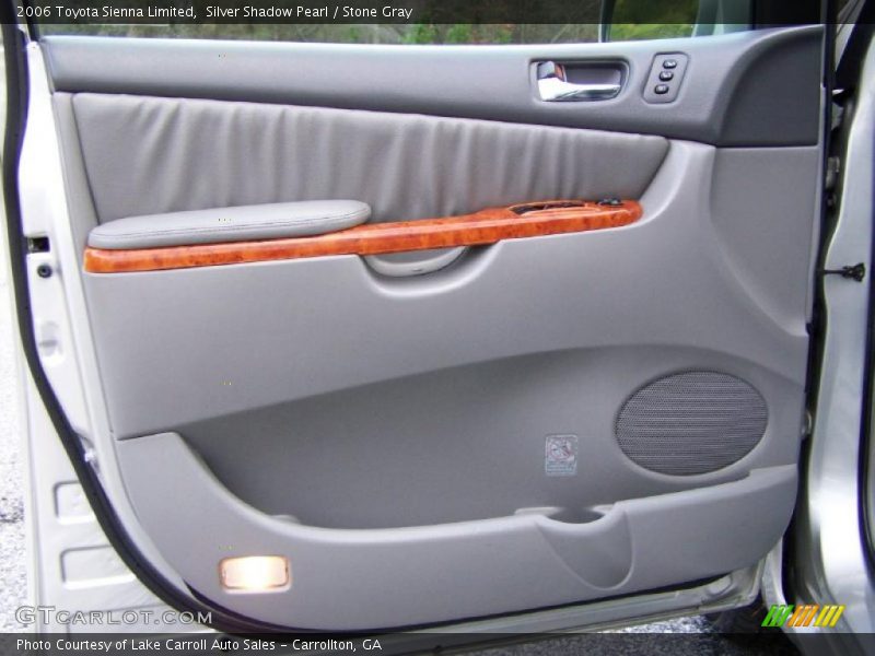 Silver Shadow Pearl / Stone Gray 2006 Toyota Sienna Limited