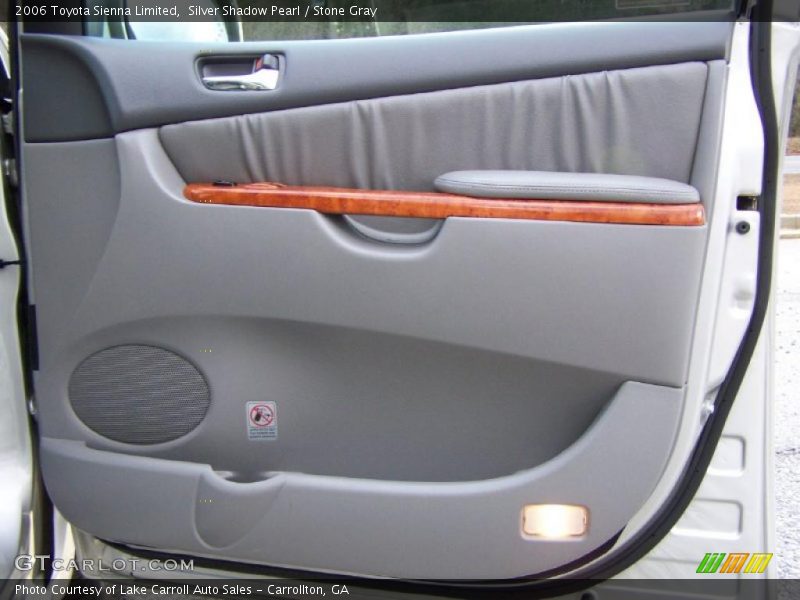 Silver Shadow Pearl / Stone Gray 2006 Toyota Sienna Limited
