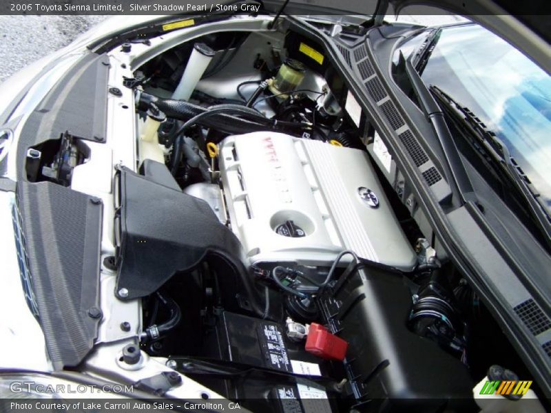 Silver Shadow Pearl / Stone Gray 2006 Toyota Sienna Limited