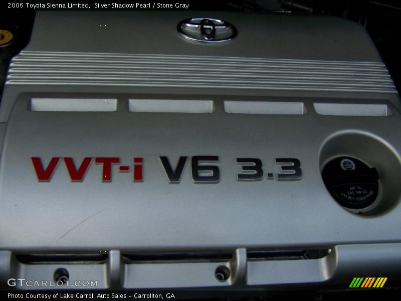 Silver Shadow Pearl / Stone Gray 2006 Toyota Sienna Limited