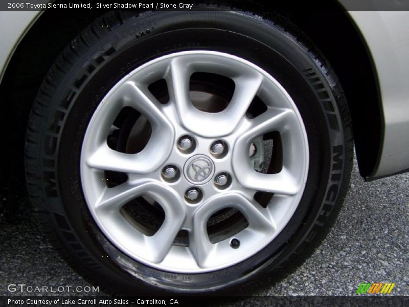 Silver Shadow Pearl / Stone Gray 2006 Toyota Sienna Limited