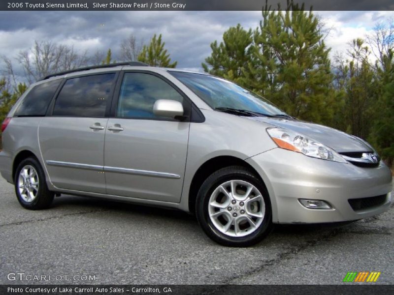 Silver Shadow Pearl / Stone Gray 2006 Toyota Sienna Limited