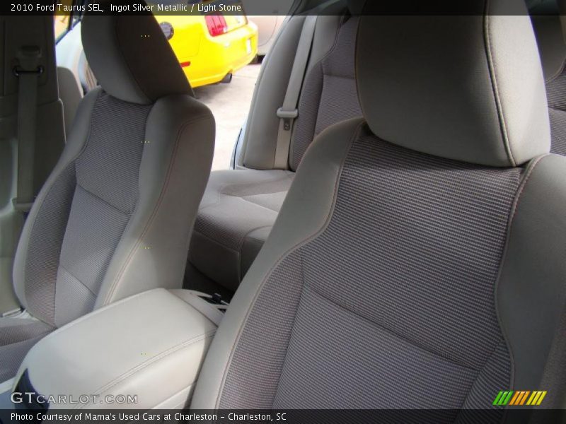 Ingot Silver Metallic / Light Stone 2010 Ford Taurus SEL
