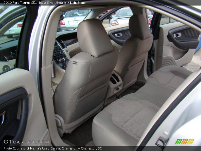 Ingot Silver Metallic / Light Stone 2010 Ford Taurus SEL