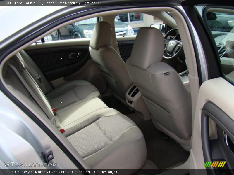 Ingot Silver Metallic / Light Stone 2010 Ford Taurus SEL
