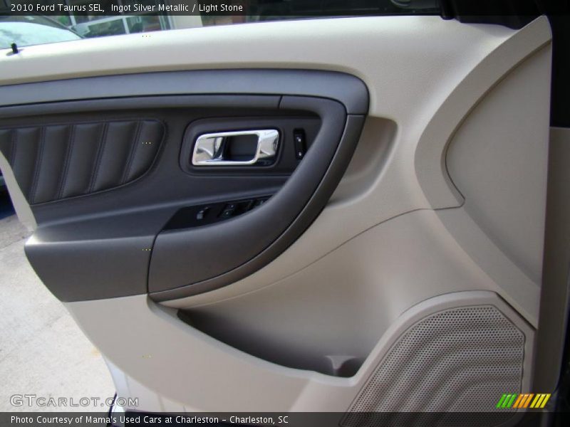 Ingot Silver Metallic / Light Stone 2010 Ford Taurus SEL