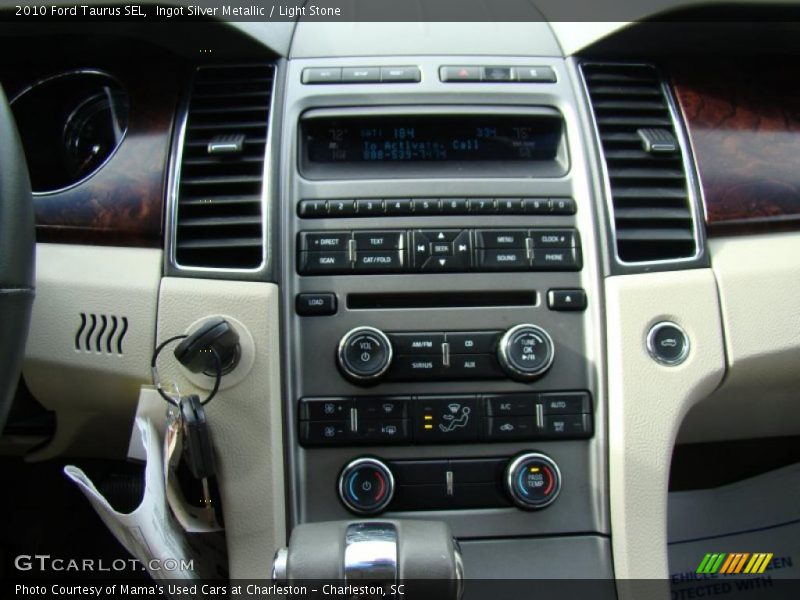 Ingot Silver Metallic / Light Stone 2010 Ford Taurus SEL