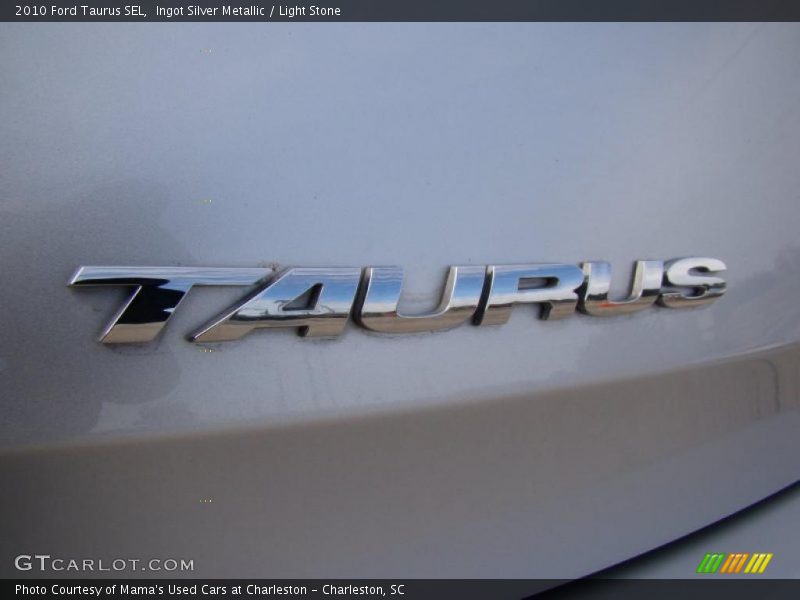 Ingot Silver Metallic / Light Stone 2010 Ford Taurus SEL