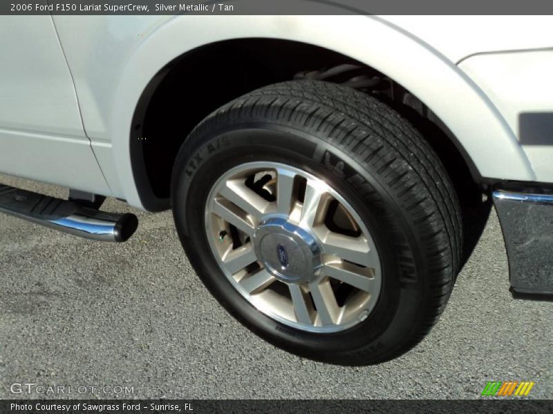 Silver Metallic / Tan 2006 Ford F150 Lariat SuperCrew