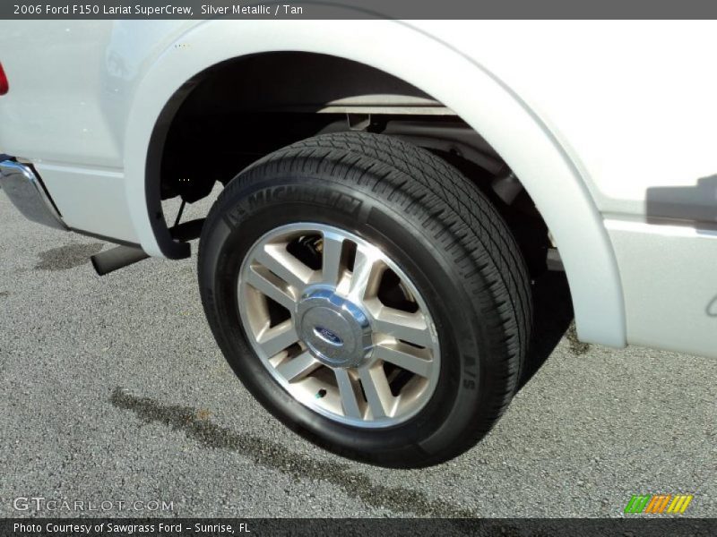 Silver Metallic / Tan 2006 Ford F150 Lariat SuperCrew