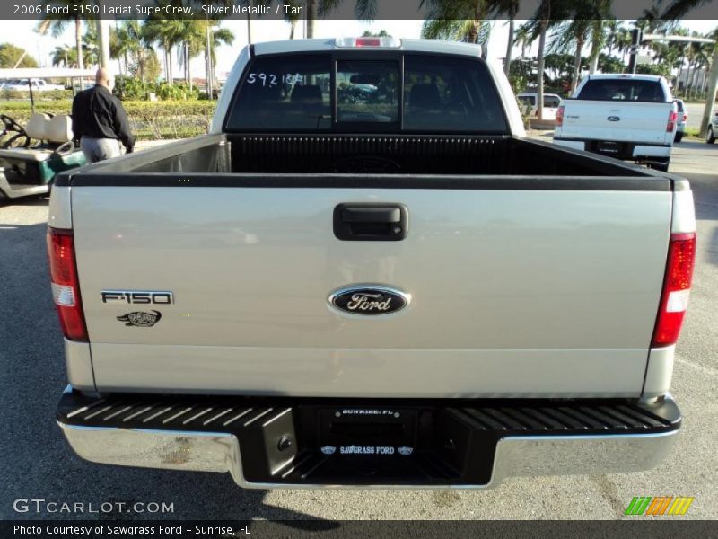 Silver Metallic / Tan 2006 Ford F150 Lariat SuperCrew