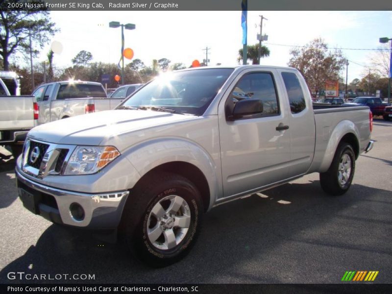 Radiant Silver / Graphite 2009 Nissan Frontier SE King Cab