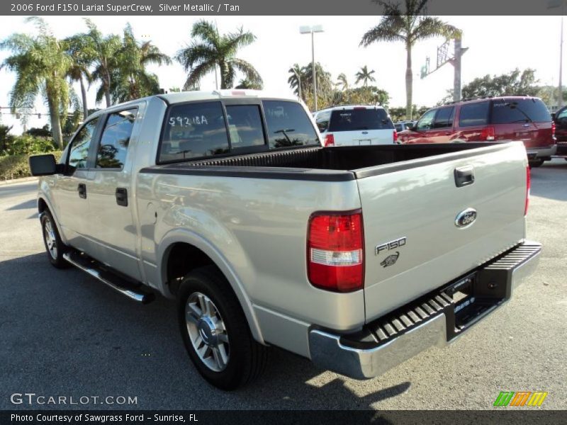 Silver Metallic / Tan 2006 Ford F150 Lariat SuperCrew