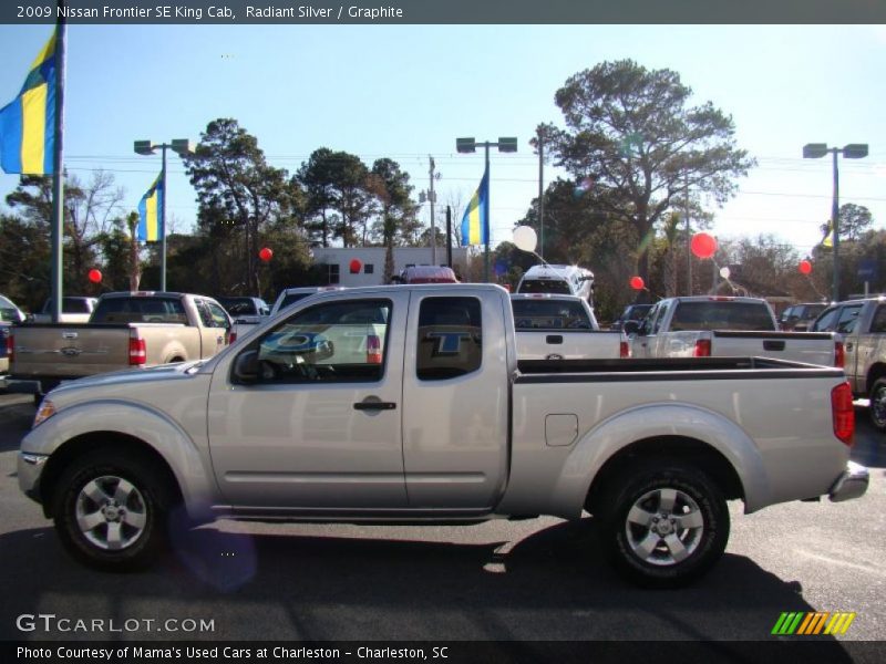 Radiant Silver / Graphite 2009 Nissan Frontier SE King Cab