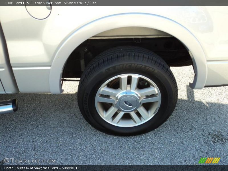 Silver Metallic / Tan 2006 Ford F150 Lariat SuperCrew