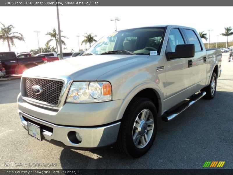 Silver Metallic / Tan 2006 Ford F150 Lariat SuperCrew