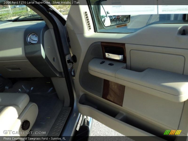 Silver Metallic / Tan 2006 Ford F150 Lariat SuperCrew