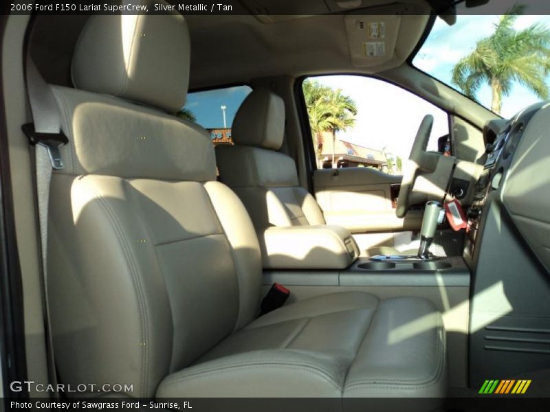 Silver Metallic / Tan 2006 Ford F150 Lariat SuperCrew