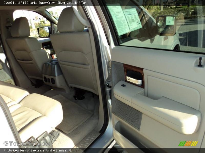 Silver Metallic / Tan 2006 Ford F150 Lariat SuperCrew