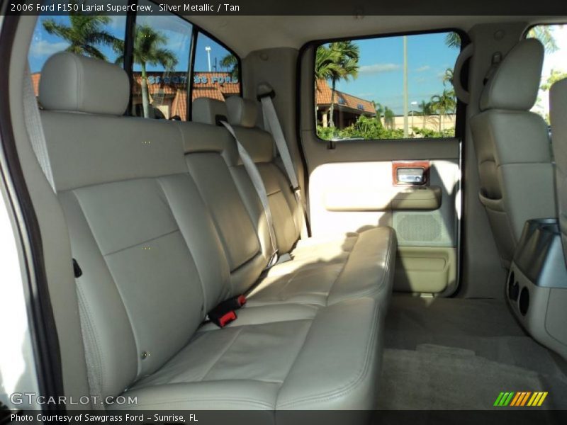 Silver Metallic / Tan 2006 Ford F150 Lariat SuperCrew