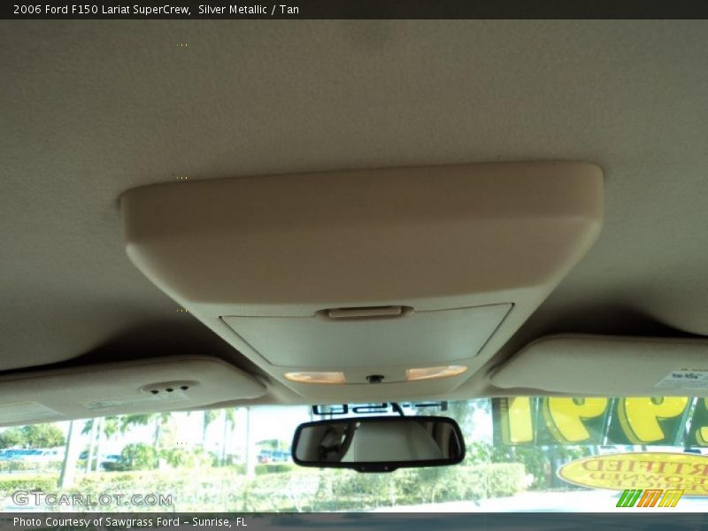Silver Metallic / Tan 2006 Ford F150 Lariat SuperCrew