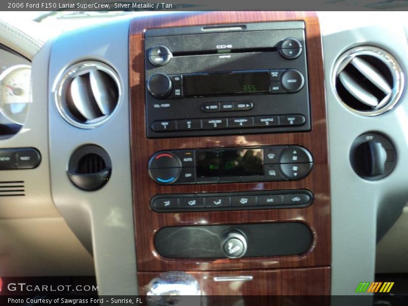 Silver Metallic / Tan 2006 Ford F150 Lariat SuperCrew