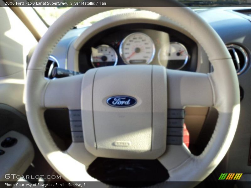 Silver Metallic / Tan 2006 Ford F150 Lariat SuperCrew