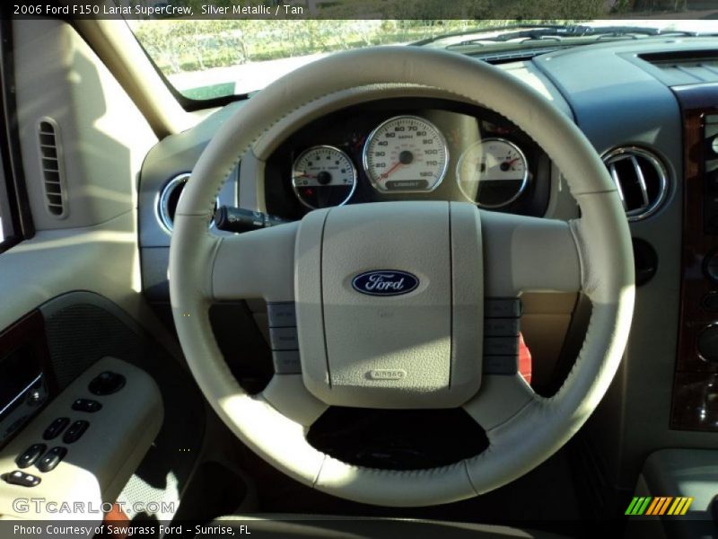 Silver Metallic / Tan 2006 Ford F150 Lariat SuperCrew