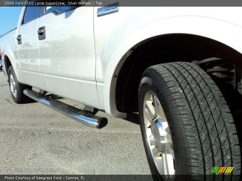 Silver Metallic / Tan 2006 Ford F150 Lariat SuperCrew