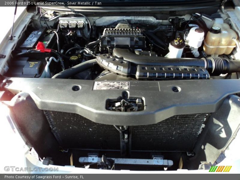 Silver Metallic / Tan 2006 Ford F150 Lariat SuperCrew