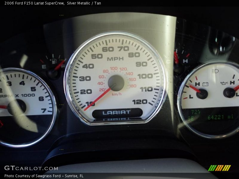 Silver Metallic / Tan 2006 Ford F150 Lariat SuperCrew