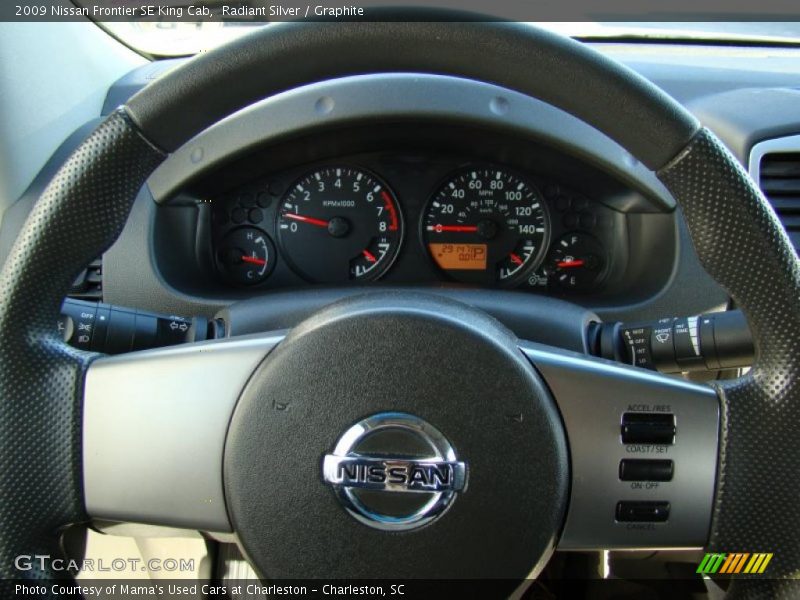 Radiant Silver / Graphite 2009 Nissan Frontier SE King Cab
