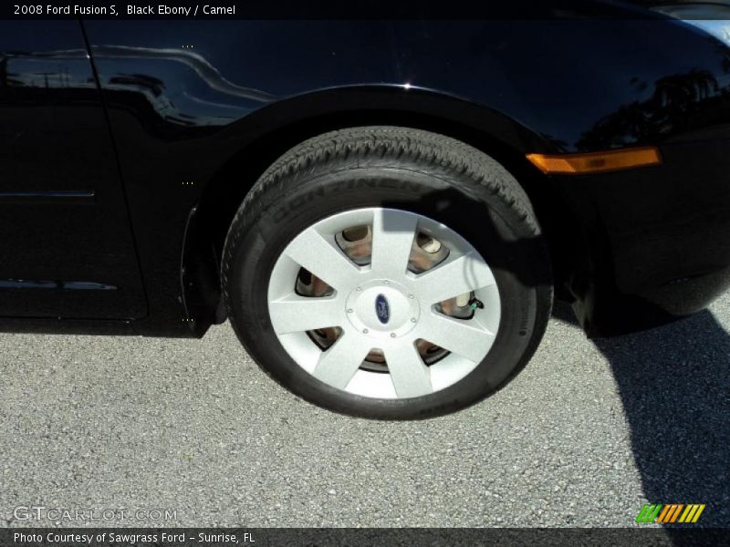 Black Ebony / Camel 2008 Ford Fusion S