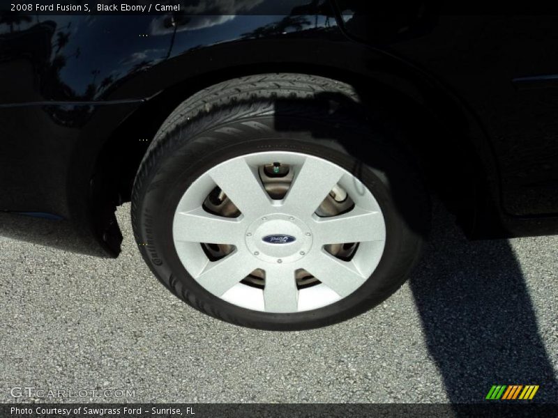 Black Ebony / Camel 2008 Ford Fusion S