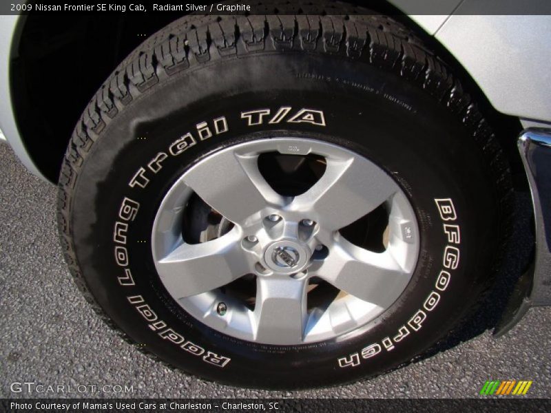 Radiant Silver / Graphite 2009 Nissan Frontier SE King Cab